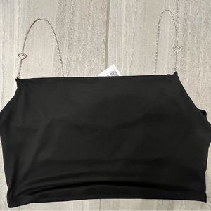 Bling Strap Crop Top